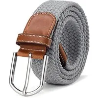 DonDon Stretchgürtel Stretchgürtel geflochten und elastisch (Packung, 1-St) geflochtener Stretchgürtel, für Damen und Herren, bis 120 cm