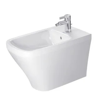 Duravit DuraStyle Stand Bidet 2283100000 weiss, mit Überlauf, 1 Hahnloch