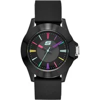 Skechers Quarzuhr ROSENCRANS SR6079, Armbanduhr, Damenuhr, Silikonarmband, analog, Mineralglas