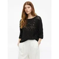 s.Oliver Kurzarmpullover Strickpullover Ajour-Strickpullover