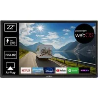 Reflexion LED22IBT LED-Fernseher (55,00 cm/22 Zoll, Full HD, Smart-TV, powered by webOS Hub (LG), DC IN 12 Volt, Netzteil 230 Volt, DVB-T2HD/S2/C, Bluetooth, WLAN)
