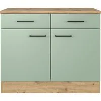 Flex-Well Unterschrank Cara (1-St) (B x H x T) 100 x 85 x 60 cm, für viel Stauraum