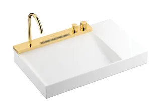 Hansgrohe Avalegra AquaUnit 780/475, Polished Gold Optic, 22473990 22473990