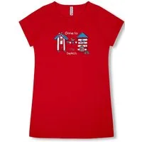 comtessa Nachthemd Comte Kids (Set, 1-tlg., 1-teilig) Mädchen Sleepshirt Pyjama Kurzarm Baumwolle