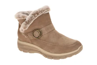 Skechers 168185 MUSH Damen Stiefeletten Braun - Mushroom bequeme HANDS FREE S...