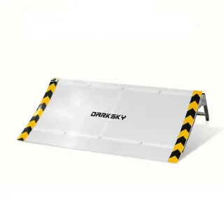 DARKSKY RC Remote Control Model RC Car Folding Ramp Short Truck Off-Road Vehicle Ramp Nylon Board Curved Slope Parts 95*