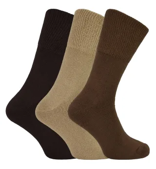 Bambus-Thermosocken für den Winter | THMO | Herren- & Damengrößen | Warme dicke Bambussocken - Braun