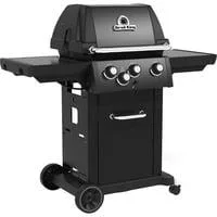 Gasgrill Royal 340 Shadow schwarz, mit Seitenbrenner