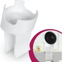 Mobilefox Babyphone Babyphone Halterung Halter Bett passend für Eufy SpaceView