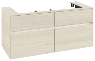Villeroy & Boch Waschtischunterschrank Collaro C091B0 1200x548x500mm m. Bel. 4 Ausz. Waschtisch mitt C091B0AA