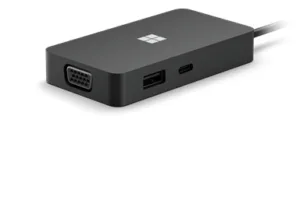 Microsoft Surface USB-C Travel Hub | 161-00002 | Kabelgebunden - USB 3.2 Gen 2 (3.1 Gen 2) Type-C