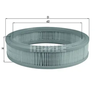 Mahle Luftfilter Fiat Seicento
