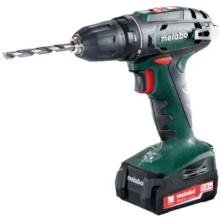 Metabo Akku-Bohrschrauber BS 14.4 Kunststoffkoffer - 14.4V 2x2Ah Li-Power + SC 30 - 602206530
