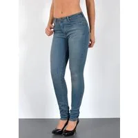 ESRA Skinny-fit-Jeans S800 Damen Jeanshose Skinny Leg High Waist Jeans Stretch