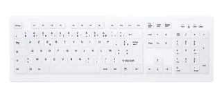 Cherry Active Key MedicalKey AK-C8100 | ak-c8100f-fus-w/fr | Tastatur - kabellos