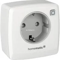HmIP Schalt-Mess-Steckdose (HmIP-PSM-2) weiß