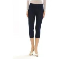 SYS Caprileggings Damen Capri 3/4 Leggings hoher Bund Hose Wäsche Leggins