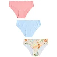 Next Brasilslip 3er-Pack Nahtlose Slips mit Bogenkante, Brazilian (3-St)
