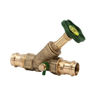 Schlösser Freistromventil 0015382800001 DN 25, 28mm, IG, mit Entleerung, nichtsteigende Spindel