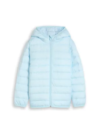 tom tailor kids - Lightweight Steppjacke mit Kapuze new breeze blue - Gr. - 134