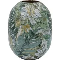 Creativ home Tischvase Vase (1 St), mit floralem Dekor