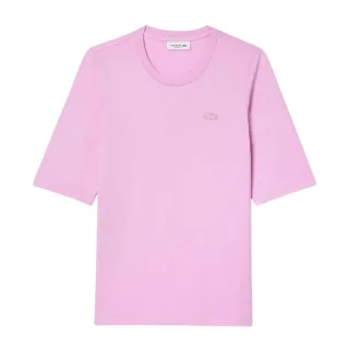 Lacoste - T-Shirt Weich für Damen 3/4 Ärmel (Pink)