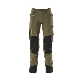 MASCOT Herren Hose mit Knietaschen ADVANCED Moosgrün 62 - 17179-311-33-82C62
