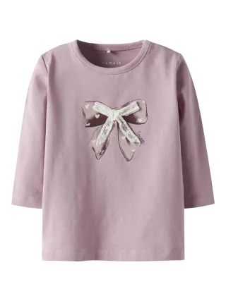 NAME IT - NBFRISSY LS TOP keepsake lilac - Gr. - 68