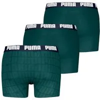 PUMA Boxershorts PUMA MEN LOGO PRINT BOXERS (3er Pack) ohne Eingriff