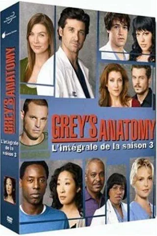 Grey's Anatomy : L'intégrale saison 3 - Coffret 7 DVD [FR IMPORT]
