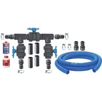 Aquaforte Pool-Wärmepumpe Montageset für Wärmepumpen Bypass Luxus Ausführung