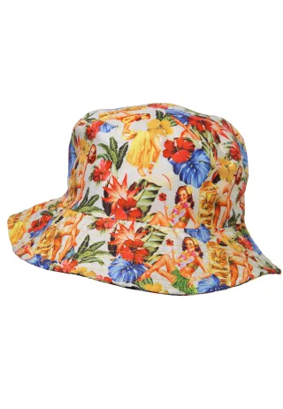 King Kerosin Herren Bucket Hat Naked mehrfarbig