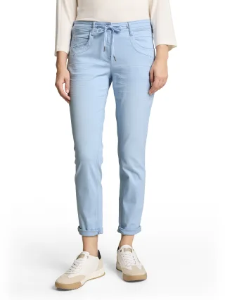 TOM TAILOR 7/8-Hose "Tapered" mit Bindeband am Bündchen