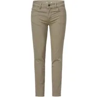 Salsa Stretch-Jeans SALSA JEANS WONDER PUSH UP SKINNY CROPPED olivgrün 21007181.0510