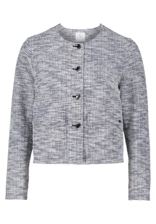 Betty & Co - Jerseyjacke blau - Gr. - 44