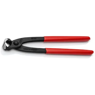KNIPEX Monierzange (Rabitz- oder Flechterzange) mit Kunststoff überzogen schwarz atramentiert 200 mm - 9901200EAN