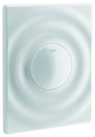 GROHE WC-Betätigung Surf 37063 156x197mm mit Druckknopfbet. alpinweiß 37063SH0