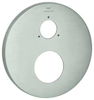 GROHE Rosette 49250 rund für EHM-FMS supersteel, 49250DC0 49250DC0