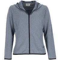 Sea Ranch Fleecejacke Kia Damen Kapuzenjacke Fleecejacke Kia mit Kapuze im Streifen-Design