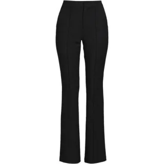 High Waist Bootcut-Hose für Damen, Damen, size: regular, Schwarz, Baumwoll-Mischung/Nylon-Mischung, by Lands' End