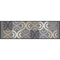 Salonloewe Fußmatte Salonloewe BORRBY CITY CHIC Fußmatte Wohnmatte 30 x 100 cm, Rechteckig, Höhe: 7 mm, In- und Outdoor, waschbar bei 40° Grad und trocknergeeignet