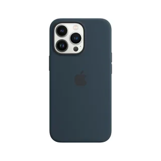 Apple Silikon Case mit MagSafe [für iPhone 13 Pro] abyssblau