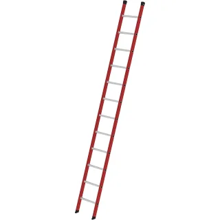 Munk Sprossen-Anlegeleiter GFK/Alu ohne Traverse - 035012