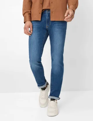 Brax Herren Five-Pocket-Hose Style CHUCK REGULAR USED, denim blau regular, Gr. 46/30