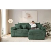 OTTO home Ecksofa Soft&Cosy XL L-Form, B: 246 cm - OTTO. Verlässliche Qualität., Mega-Sofa, Cord oder Chenille-Struktur, mit Federkern & 4 Zierkissen