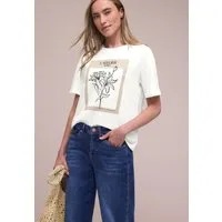 STREET ONE Print-Shirt Rundhalsausschnitt
