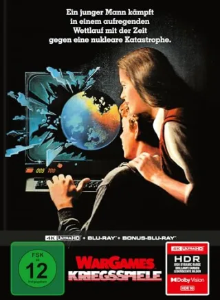 WarGames - Kriegsspiele - Limitiertes Mediabook (4K Ultra HD + Blu-ray + Bonus-Blu-ray)
