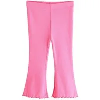 Next Leggings Gerippte Leggings mit Schlag (1-tlg)