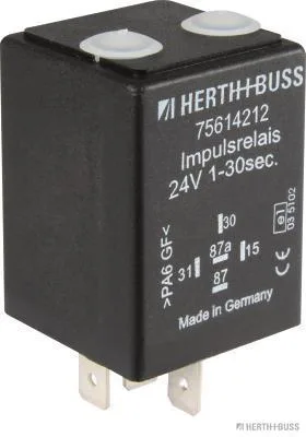 HERTH&BUSS Relais, Arbeitsstrom, 24 V, 15 A, 5 pins - 75614212