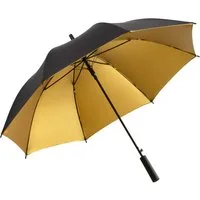 FARE Stockregenschirm Doubleface, Auf-Automatik, Windproof-System, Fiberglasschienen, Soft-Touch-Griff